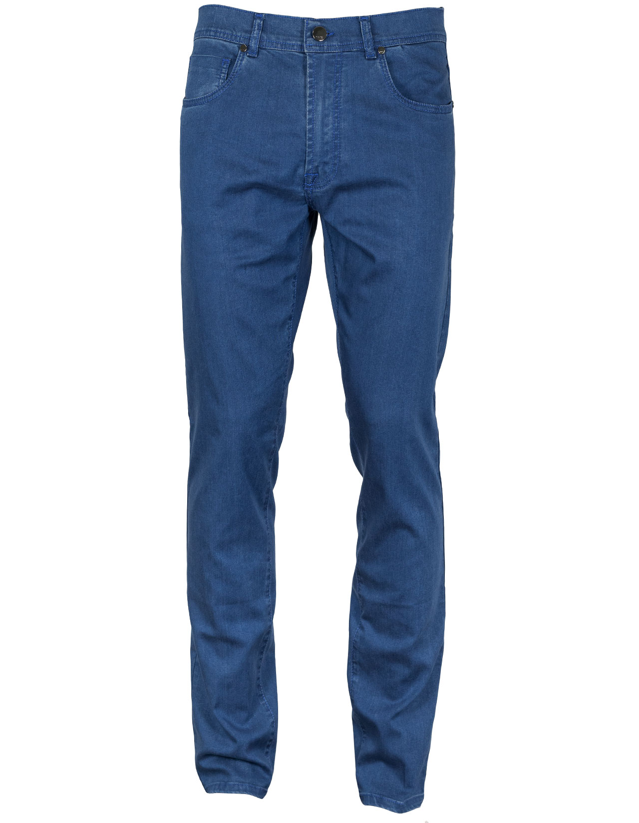 Cesare Attolini Jeans in blau aus dünnem Stoff 