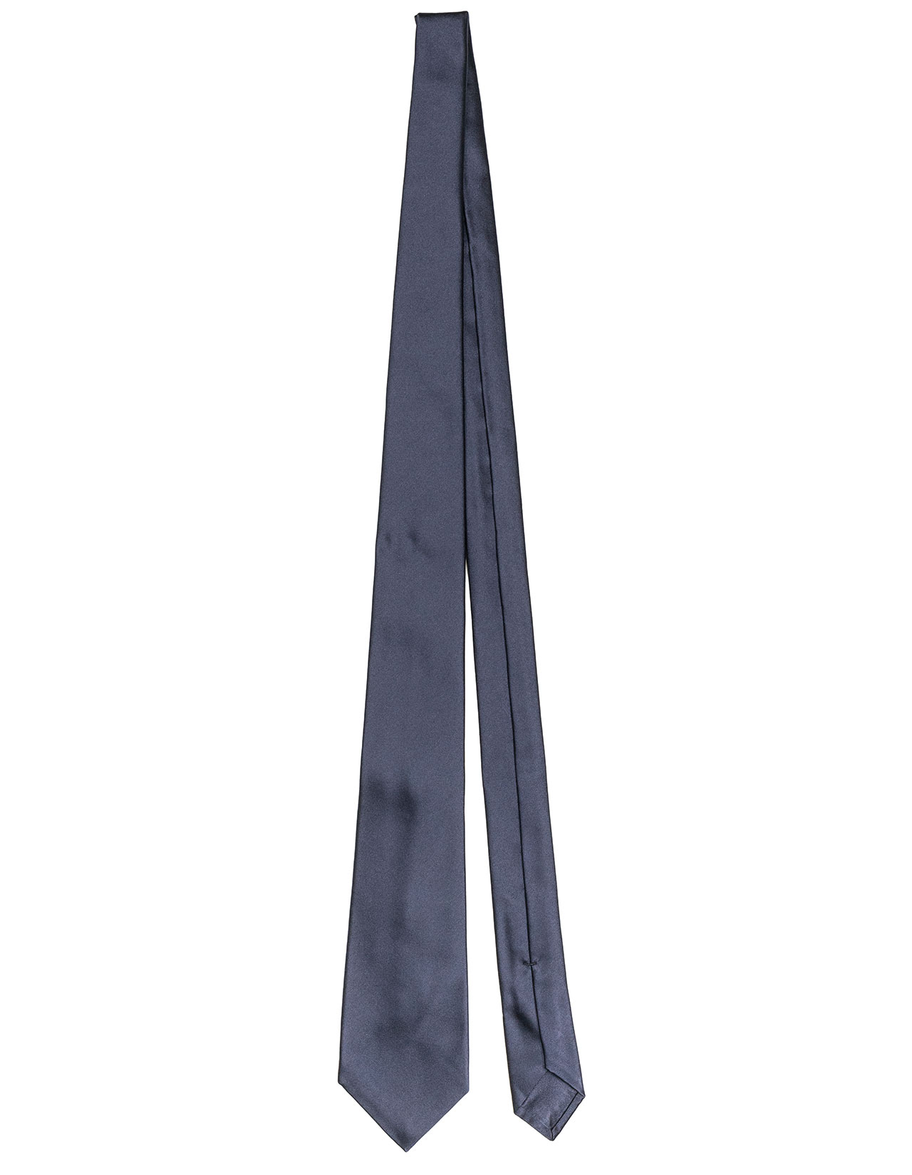 Kiton Krawatte in dunkelblau glänzend