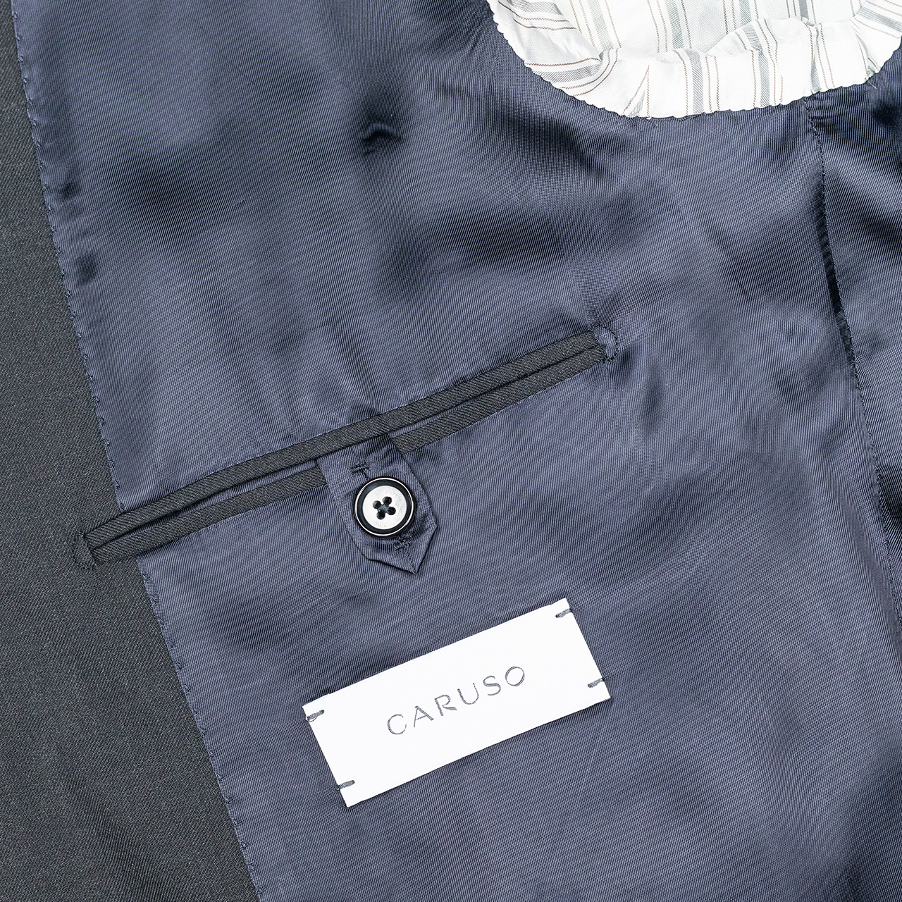 Caruso Anzug in anthrazit-grau aus Super 150'S Wolle