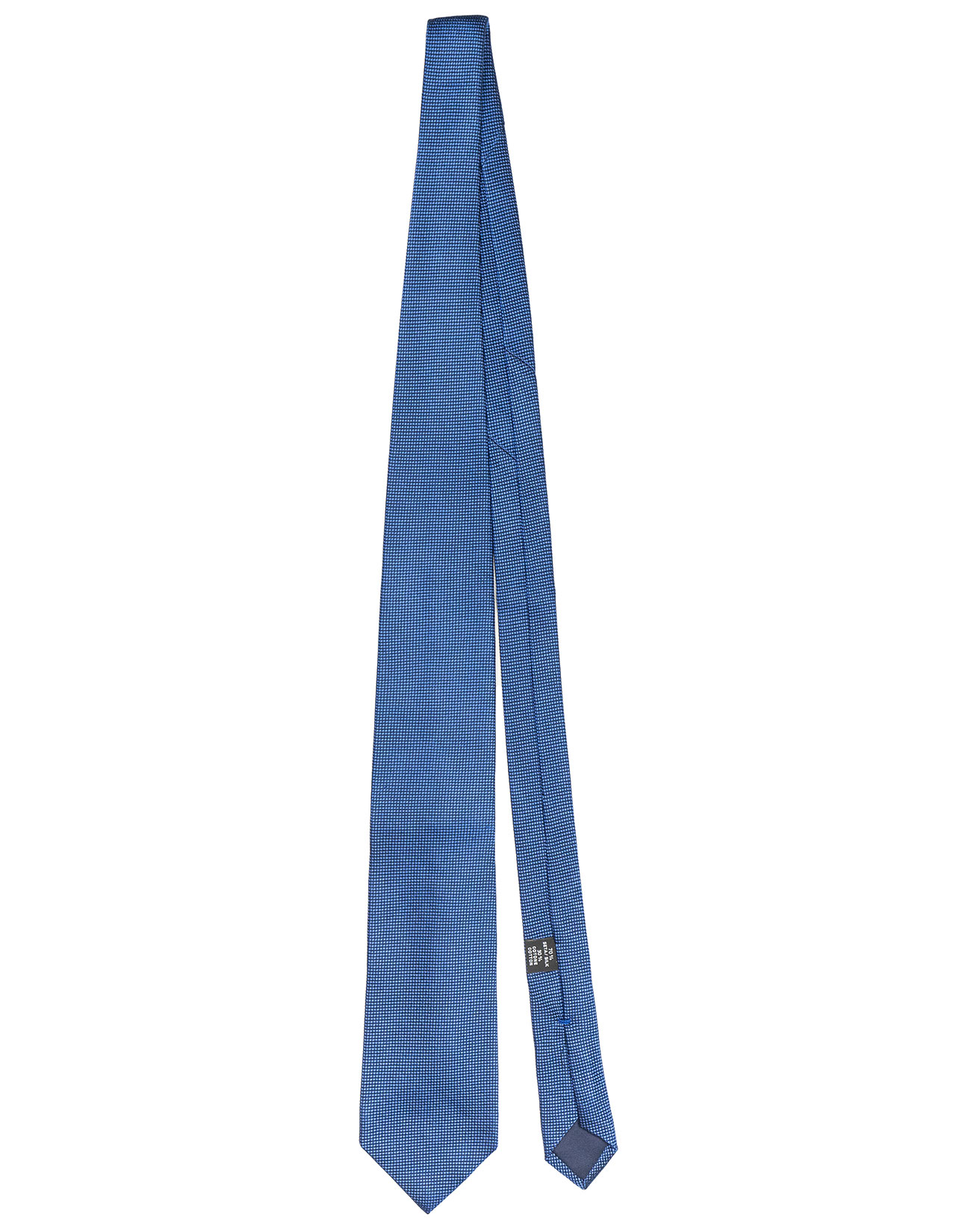 Cesare Attolini Krawatte in blau mit Struktur