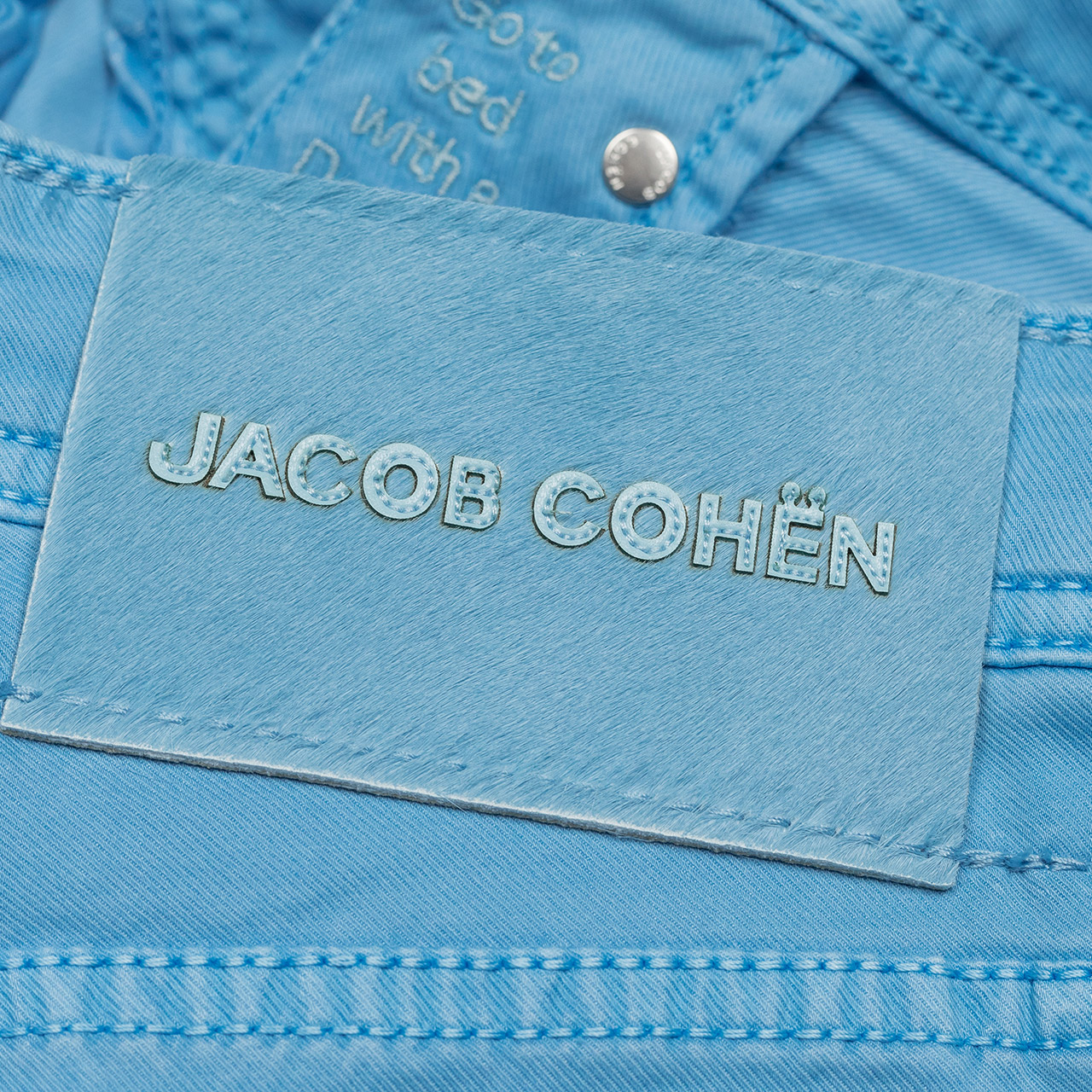 Jacob Cohen Baumwollhose BARD "Rare Luxury" in pastellblau